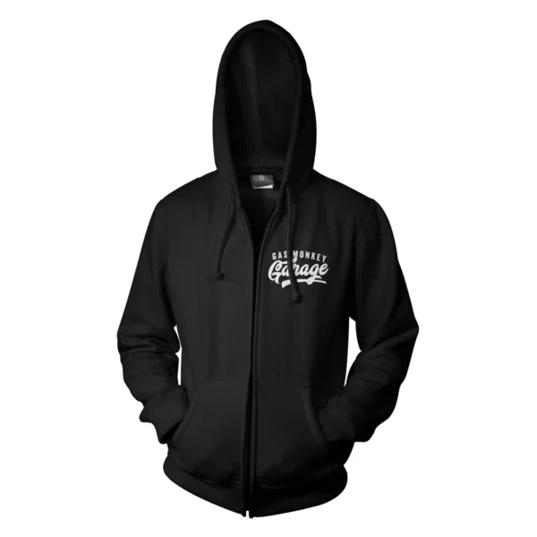 ⁦GMG Rusty Hot Rod Zipped Hoodie⁩ - الصورة ⁦2⁩