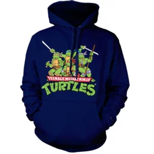Turtles Distressed Group Hoodie